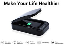 Load image into Gallery viewer, Ultimate UV Sterilizer Cell Phone w/ Wireless Charging